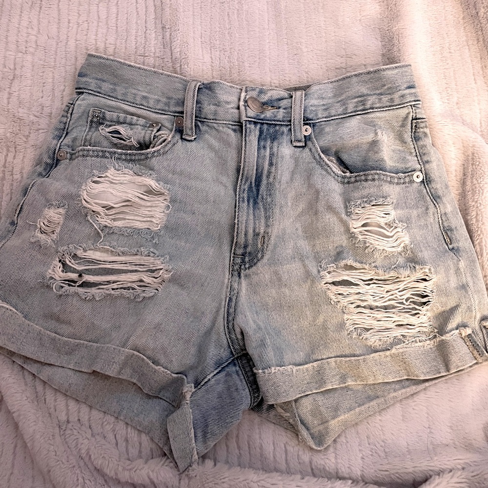 High-rise Aeropostale Mom Shorts